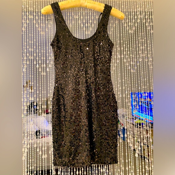 AS YOU WISH SEQUIN DRESS - Picture 4 of 6